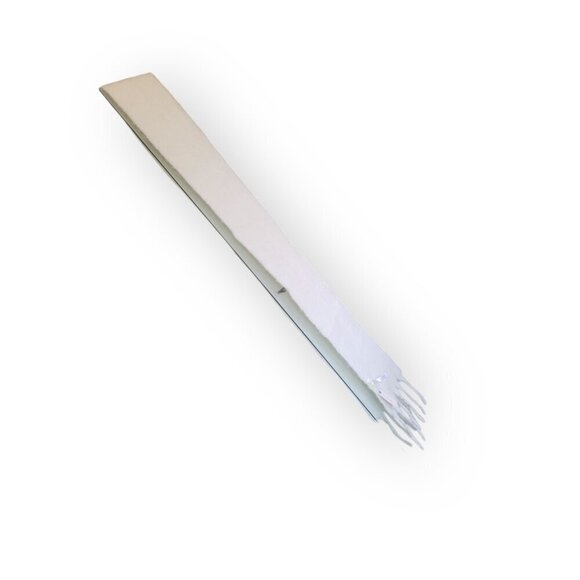 Anthropologie Maeve Fuzzy White 10-foot Scarf NWT - Picture 7 of 8